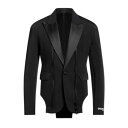 【送料無料】 ディースクエアード メンズ ジャケット&ブルゾン アウター Blazers Black