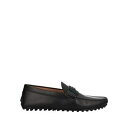 【送料無料】 トッズ メンズ スリッポン・ローファー シューズ Loafers Black