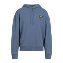 【送料無料】 メゾン キツネ メンズ パーカー・スウェットシャツ アウター Sweatshirts Blue