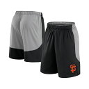 ファナティクス メンズ カジュアルパンツ ボトムス Men's Black/Gray San Francisco Giants Go Hard Shorts Black, Gray