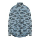 【送料無料】 ヴェトモン メンズ シャツ トップス Denim shirts Blue