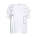 【送料無料】 ヴァレンティノ ガラヴァーニ レディース Tシャツ トップス T-shirts White