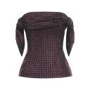 【送料無料】 ジ アティコ レディース Tシャツ トップス Tops Black