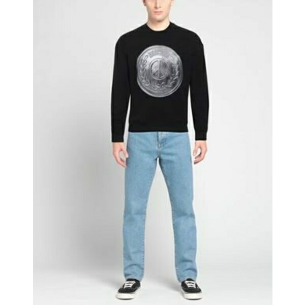 【送料無料】 モスキーノ メンズ パーカー・スウェットシャツ アウター Sweatshirts Black