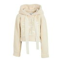【送料無料】 ジャンパトゥ レディース パーカー・スウェットシャツ アウター Sweatshirts White