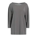 【送料無料】 ロッソピューロ レディース Tシャツ トップス T-shirts Grey
