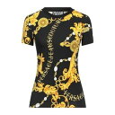 【送料無料】 ベルサーチ レディース Tシャツ トップス T-shirts Black