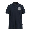 【送料無料】 アクアスキュータム メンズ ポロシャツ トップス Polo shirts Blue