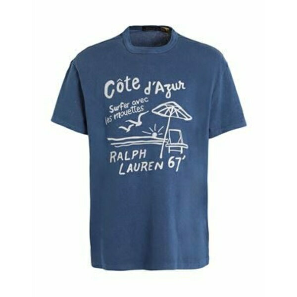 【送料無料】 ラルフローレン メンズ Tシャツ トップス T-shirts Blue