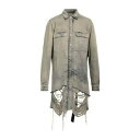 【送料無料】 リックオウエンス メンズ シャツ トップス Denim shirts Grey