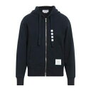 【送料無料】 トムブラウン メンズ パーカー・スウェットシャツ アウター Sweatshirts Blue
