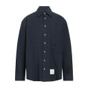 【送料無料】 トムブラウン メンズ シャツ トップス Shirts Blue