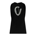 【送料無料】 ジバンシー レディース Tシャツ トップス Tops Black