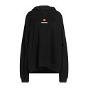 【送料無料】 ディースクエアード レディース パーカー・スウェットシャツ アウター Sweatshirts Black