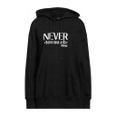 【送料無料】 ヴェルサーチ レディース パーカー・スウェットシャツ アウター Sweatshirts Black