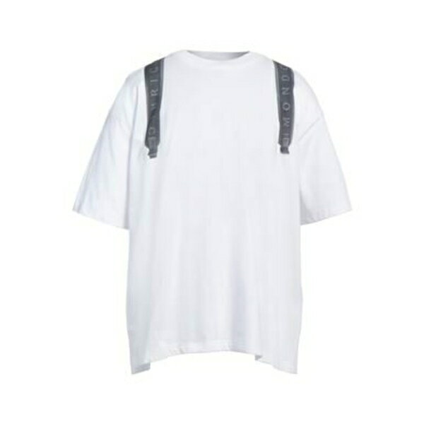 【送料無料】 ジョン リッチモンド メンズ Tシャツ トップス T-shirts White