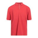 【送料無料】 ロッソピューロ メンズ ポロシャツ トップス Polo shirts Red