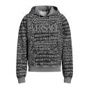 【送料無料】 ヴェルサーチ メンズ パーカー・スウェットシャツ アウター Sweatshirts Grey