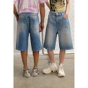 ユアターン メンズ サンダル シューズ UNISEX - Denim shorts - blue denim