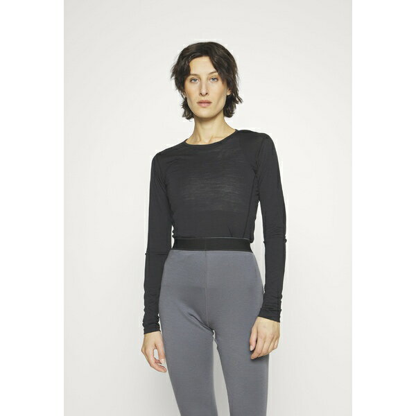 ǥ ƥå ǥ եåȥͥ ݡ XPERIOR BASELAYER LONG SLEEVE - Undershirt - black