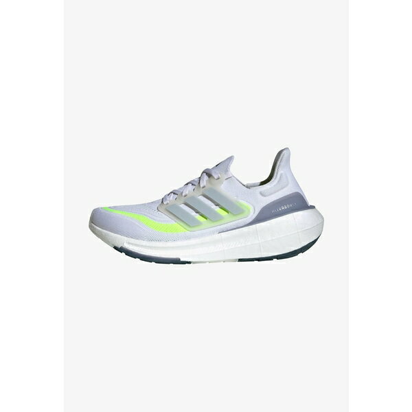 アディダス レディース フィットネス スポーツ ULTRABOOST LIGHT - Minimalist running shoes - cloud white blue lucid lemon