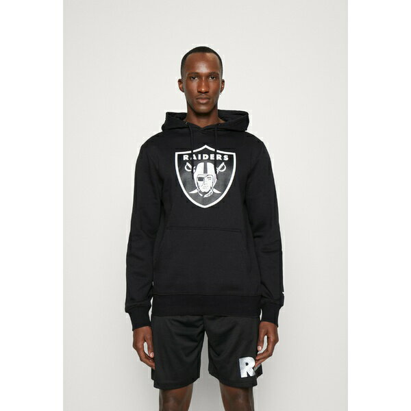 ファナティクス メンズ バスケットボール スポーツ LAS VEGAS RAIDERS PULL OVER HOODIE - Jumper - black