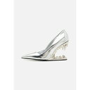 ジーシーディーエス レディース サンダル シューズ MORSO MIRROR - Wedges - silver-coloured