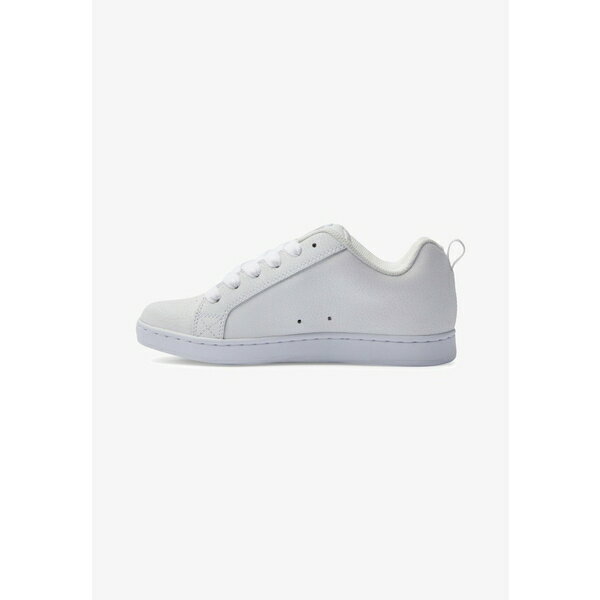 ディーシー レディース スニーカー シューズ COURT GRAFFIK - Trainers - white/m silver