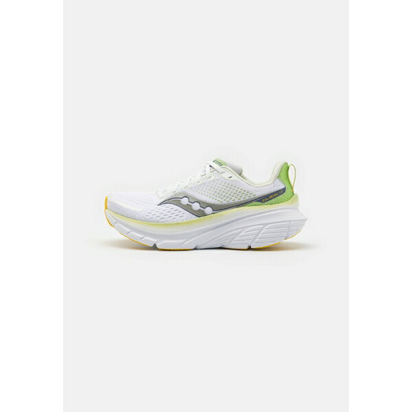 サッカニー レディース フィットネス スポーツ GUIDE 17 - Stabilty running shoes - white/fern