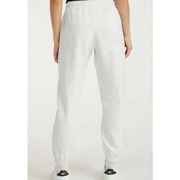 オニール ボトムス レディース オニール レディース フィットネス スポーツ NOOS WOW - Tracksuit bottoms - white melange