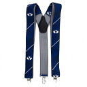 G[OEBO Y xg ANZT[ BYU Cougars Suspenders Navy