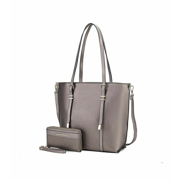 楽天astyMKFコレクション レディース 財布 アクセサリー Emery Women's Tote Bag with Wallet by Mia K Pewter