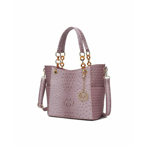 楽天astyMKFコレクション レディース トートバッグ バッグ Miriam Signature Tote Bag by Mia K Purple