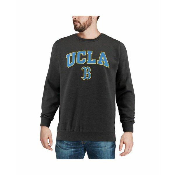 コロシアム レディース パーカー・スウェットシャツ アウター Men's Charcoal UCLA Bruins Arch & Logo Crew Neck Sweatshirt Charcoal