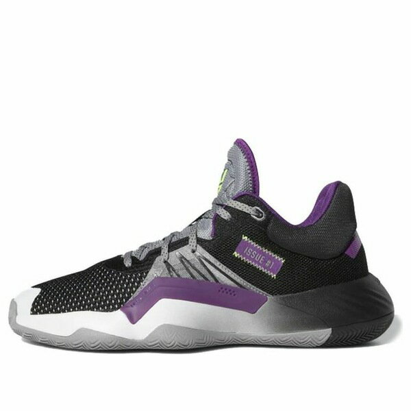 adidas アディダス メンズ スニーカー 【adidas D.O.N. Issue 1 Gca 'Black Purple' EF9962】 サイズ US_12.5(30.5cm)