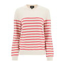 アーペーセー レディース ニット&セーター アウター Phoebe Jumper OFF WHITE FUCSIA