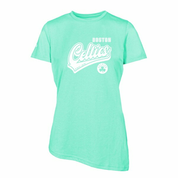 xEFA fB[X TVc gbvX Boston Celtics Levelwear Women's Birch Sweep TShirt Mint