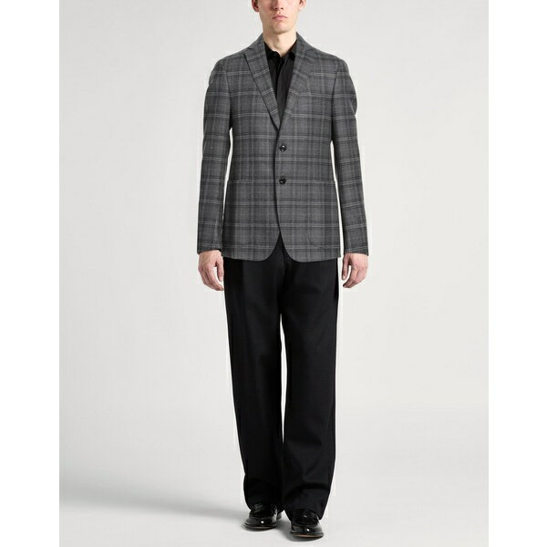 【送料無料】 パルジレリ メンズ ジャケット＆ブルゾン アウター Blazers Grey
