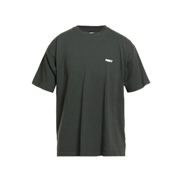 【送料無料】 オベイ メンズ Tシャツ トップス T-shirts Green(4)