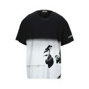 【送料無料】 ヴァレンティノ ガラヴァーニ メンズ Tシャツ トップス T-shirts Black
