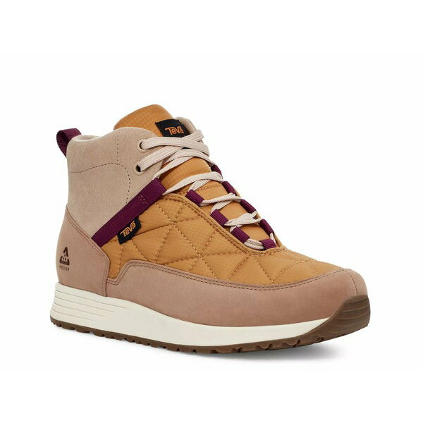 テバ レディース ブーツ シューズ Reember Commute Waterproof Boot Blush/Orange/Burgundy