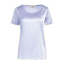 【送料無料】 ユッカ レディース Tシャツ トップス Tops Purple