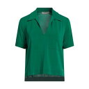 【送料無料】 アンジェロマラニー レディース ポロシャツ トップス Polo shirts Green
