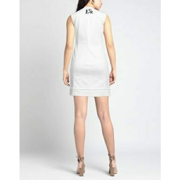 【送料無料】 モスキーノ レディース ワンピース トップス Mini dresses White