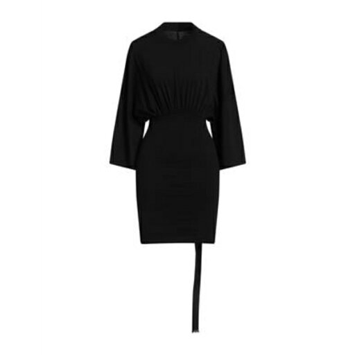 【送料無料】 リックオウエンス レディース ワンピース トップス Mini dresses Black 【送料無料】 リックオウエンス レディース ワンピース トップス Mini dresses Black
