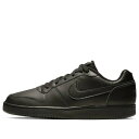 Nike ナイキ メンズ スニーカー Black 【Nike Ebernon Low 'Triple Black' AQ1775-003】 サイズ US_12.5(30.5cm)