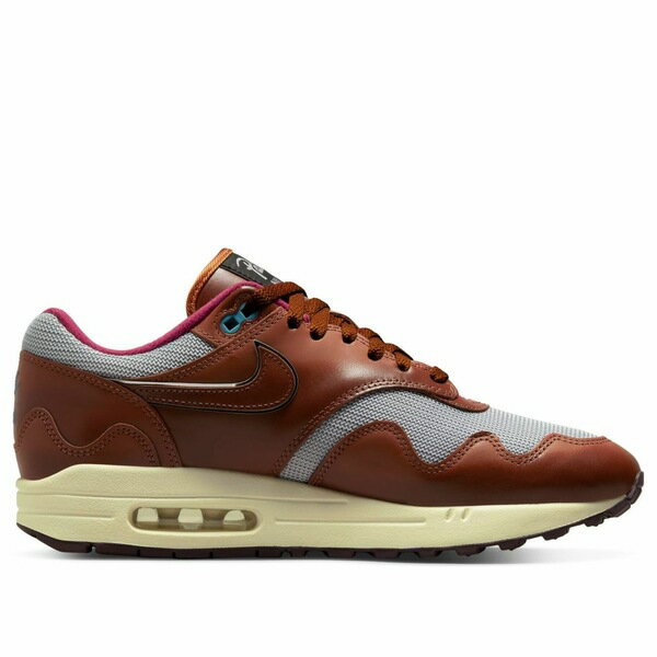 Nike ナイキ メンズ スニーカー BROWN/Grey 【Nike x Patta Air Max 1 'Dark Russet' DO9549-200】 サイズ US_5.5(23.5cm)