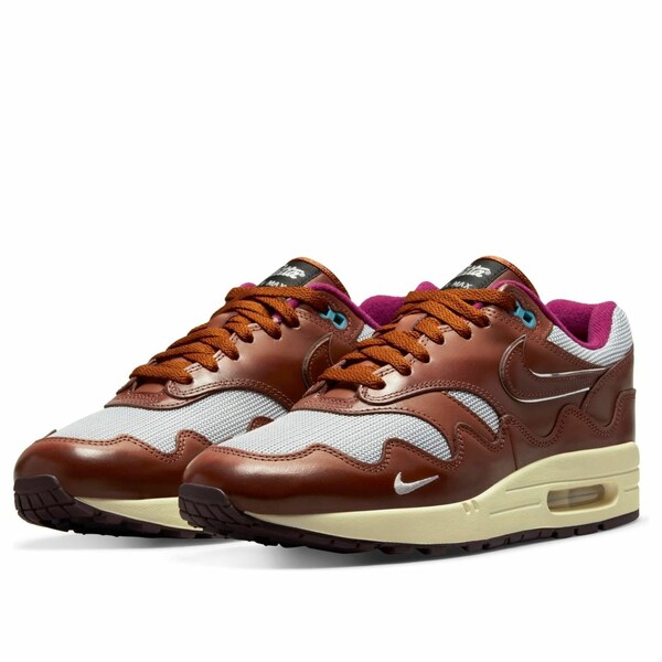 Nike ナイキ メンズ スニーカー BROWN/Grey 【Nike x Patta Air Max 1 'Dark Russet' DO9549-200】 サイズ US_5.5(23.5cm)