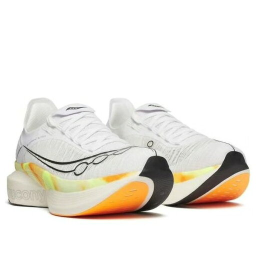 Saucony サッカニー メンズ スニーカー White/Peel 【Saucony Endorphin Elite 2 'White Peel' S30994-130】 サイズ US_M_4