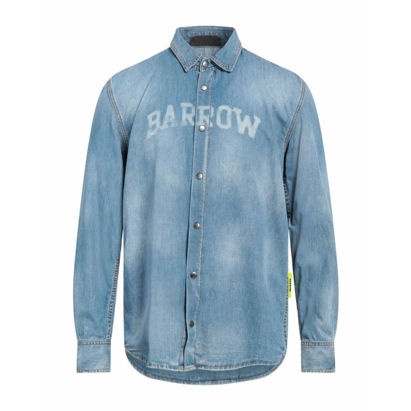 【送料無料】 バロウ メンズ シャツ トップス Denim shirts Blueのサムネイル